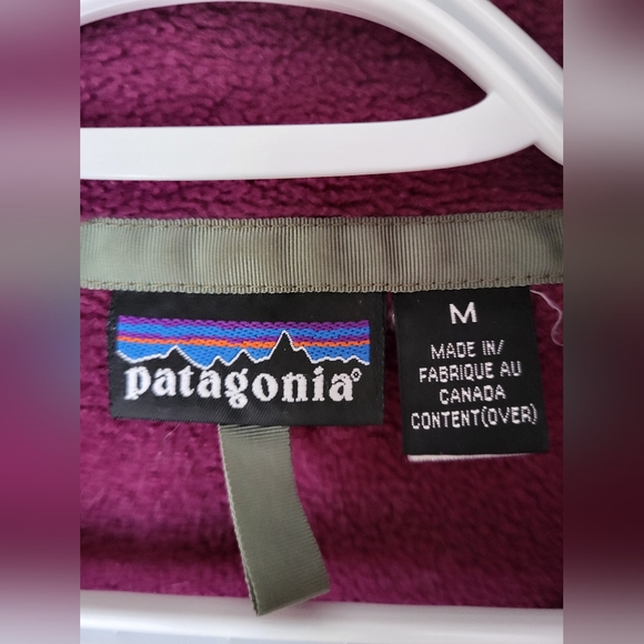 Patagonia Vintage raspberry snap fleece - Picture 4 of 6